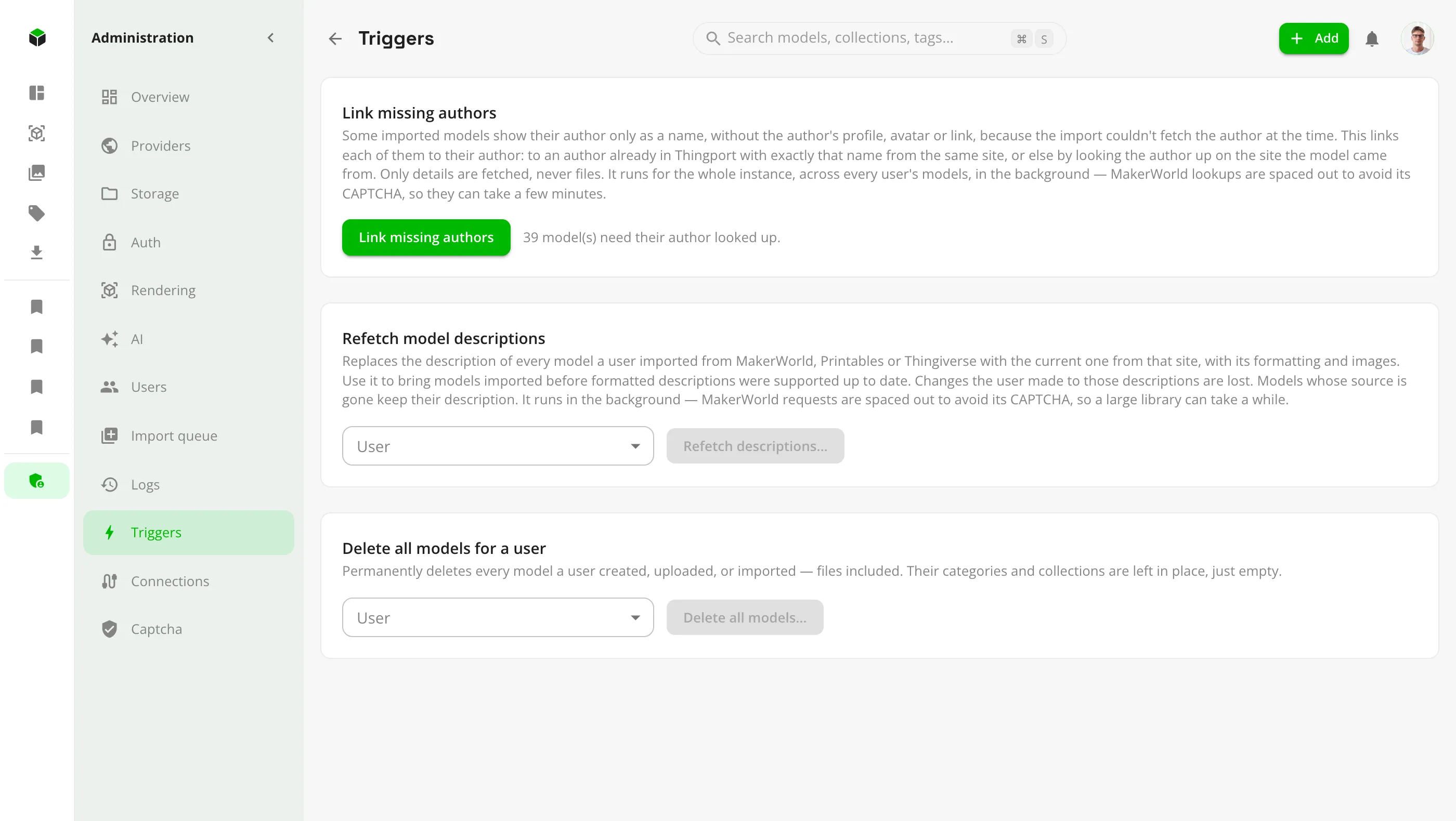 Triggers